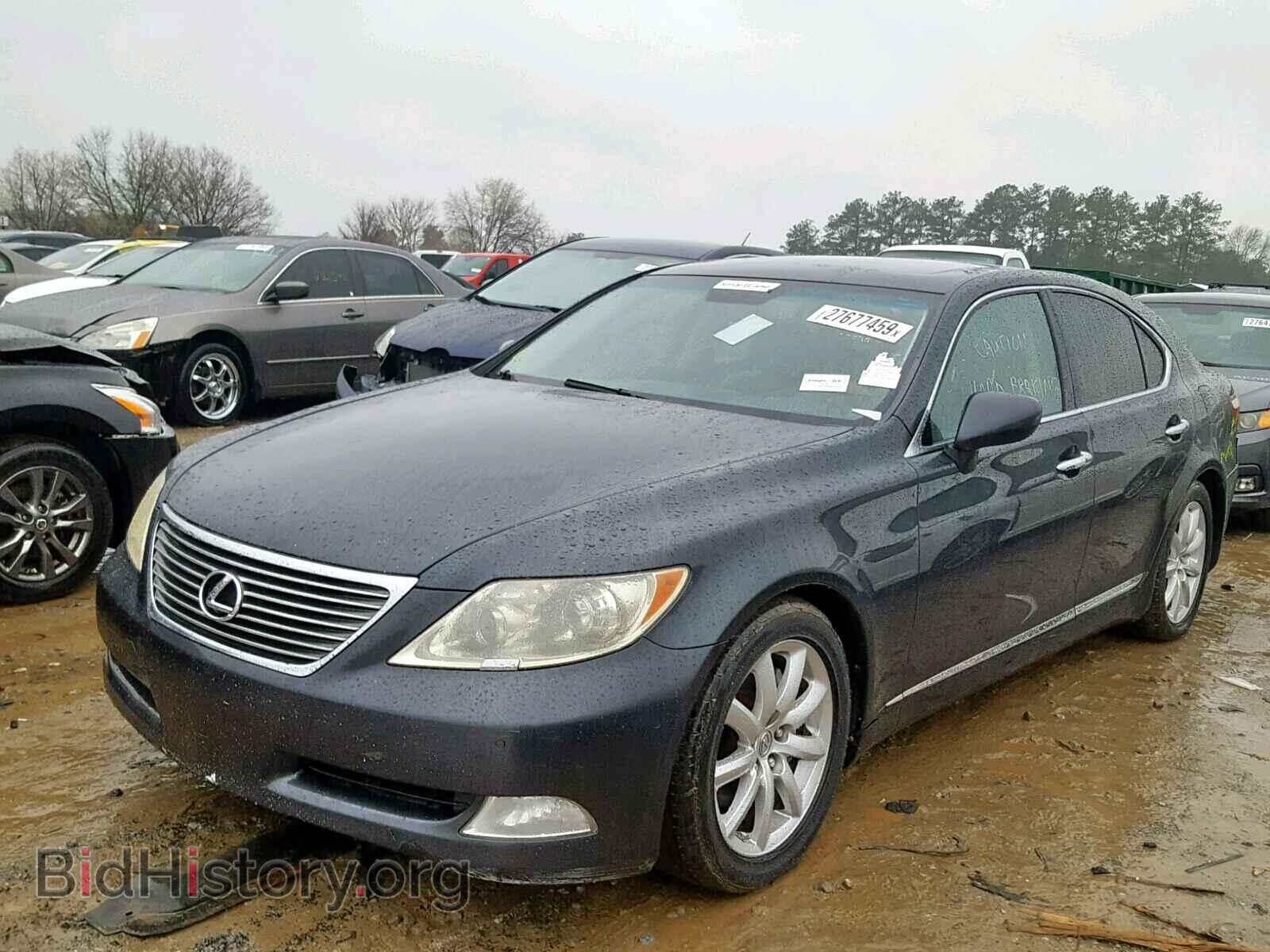 2008 LEXUS LS460 - VIN: JTHBL46F085072025 - Фото 2