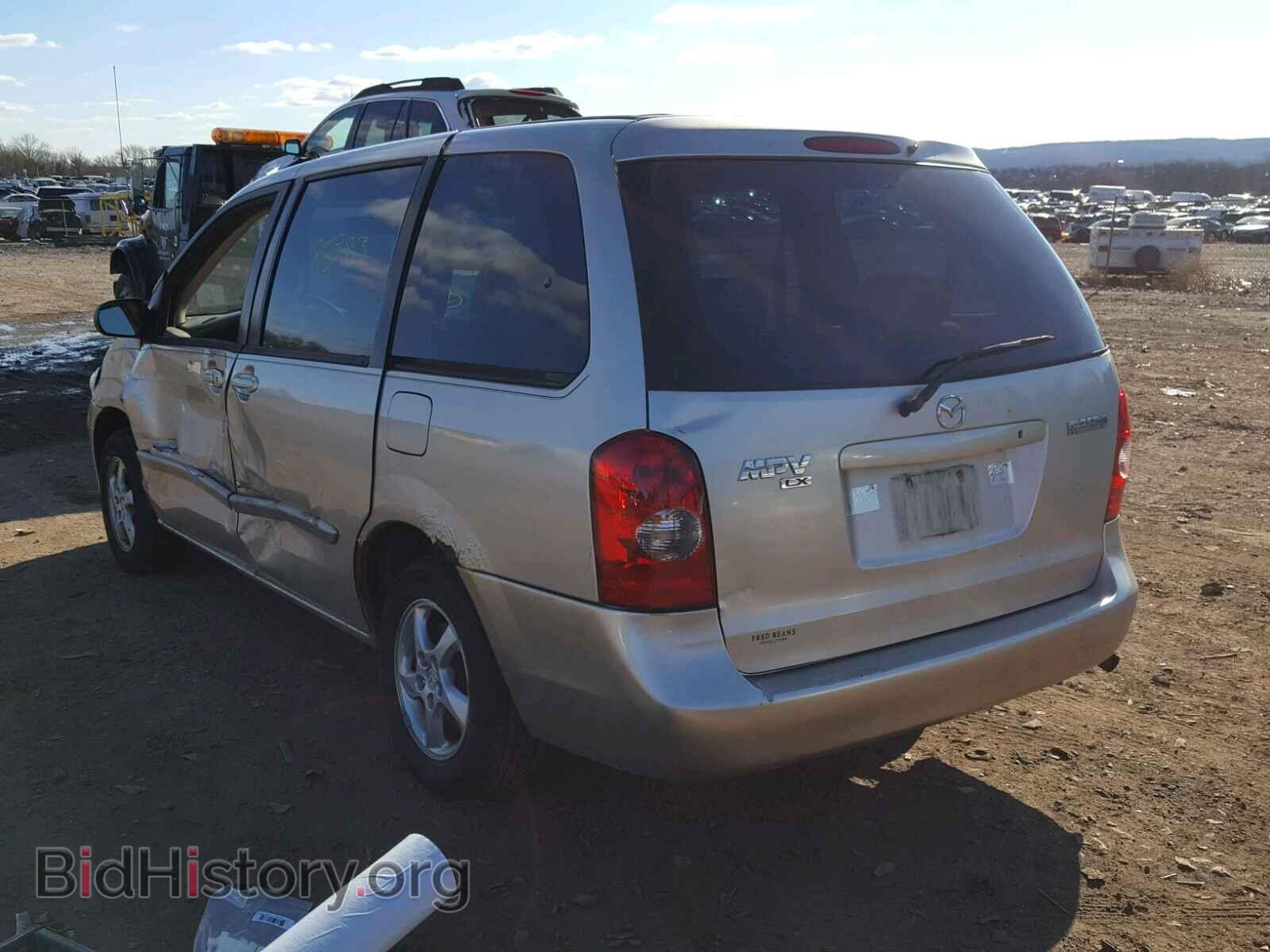 2002 MAZDA MPV - VIN: JM3LW28A220307734 - Фото 3