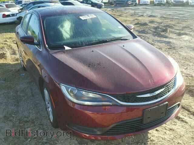 Фотография 1C3CCCFB5FN609681 - CHRYSLER 200 2015
