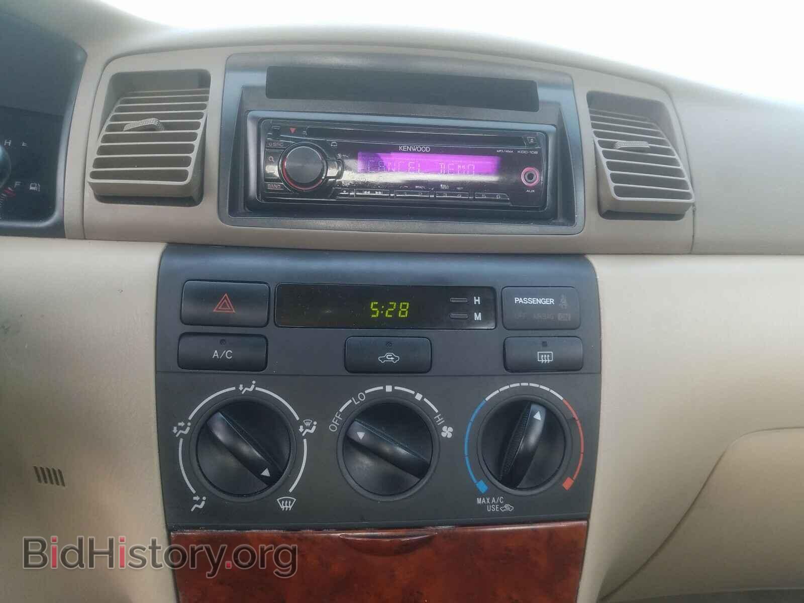 2003 TOYOTA COROLLA - VIN: 2T1BR32E13C129481 - Фото 9