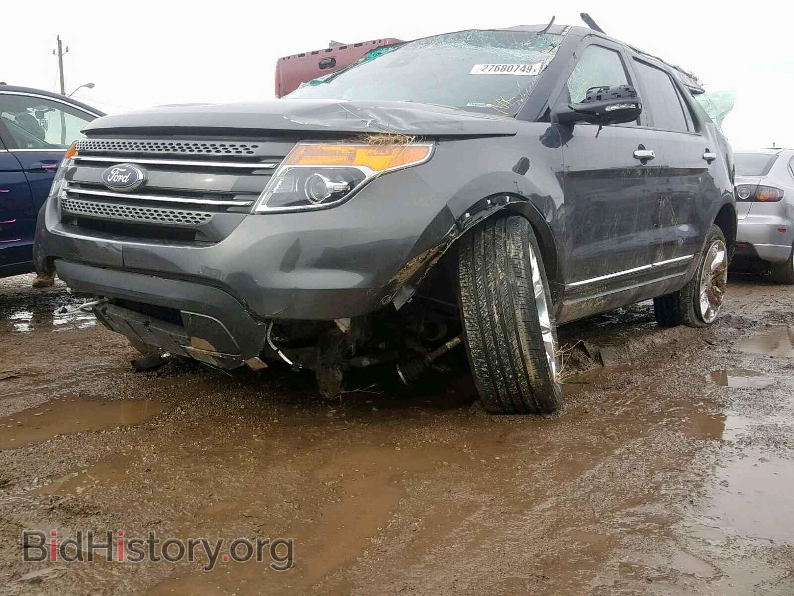2015 FORD EXPLORER L - VIN: 1FM5K8F85FGB65873 - Фото 2