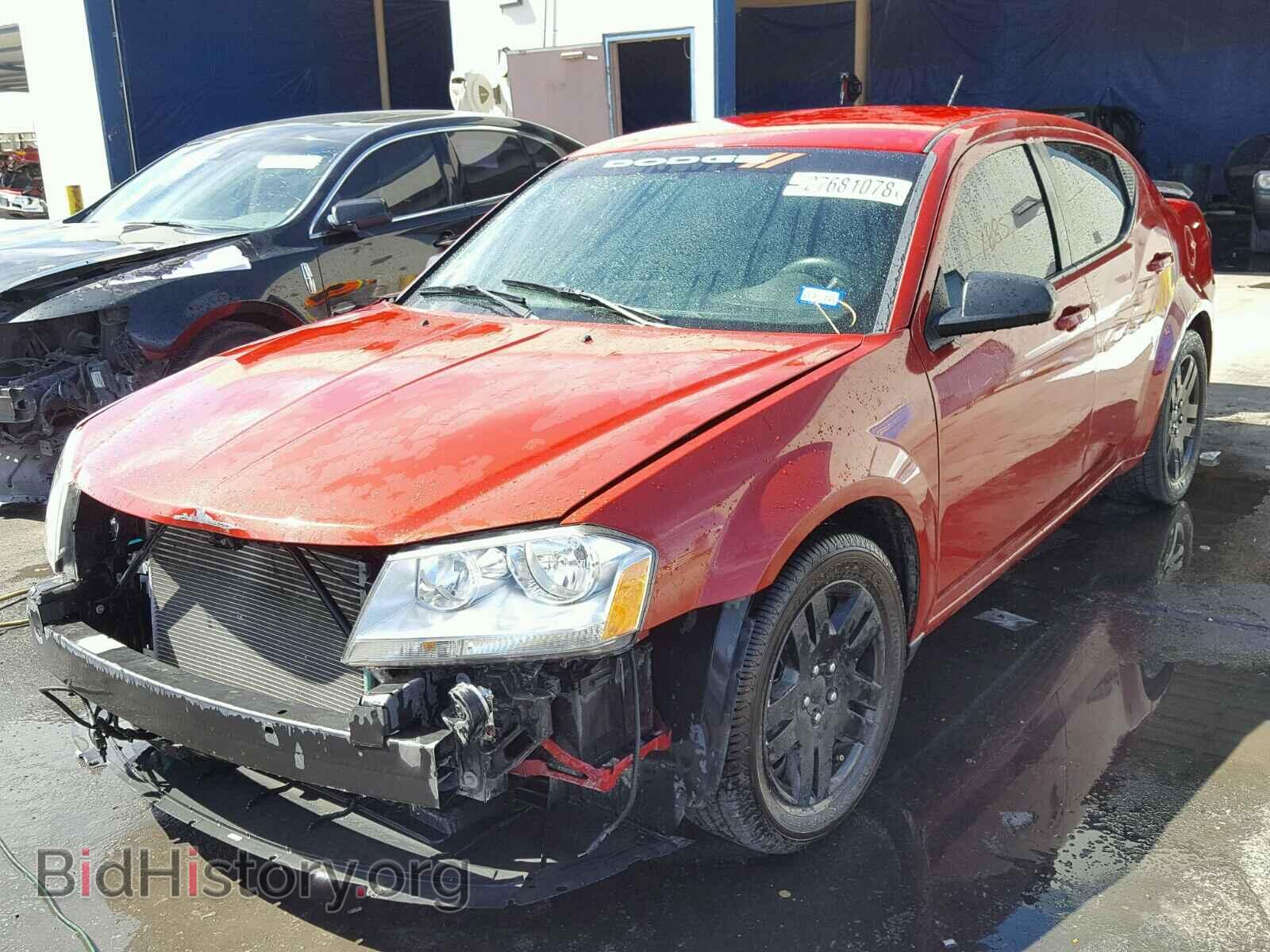 2014 DODGE AVENGER - VIN: 1C3CDZAB8EN196791 - Фото 2