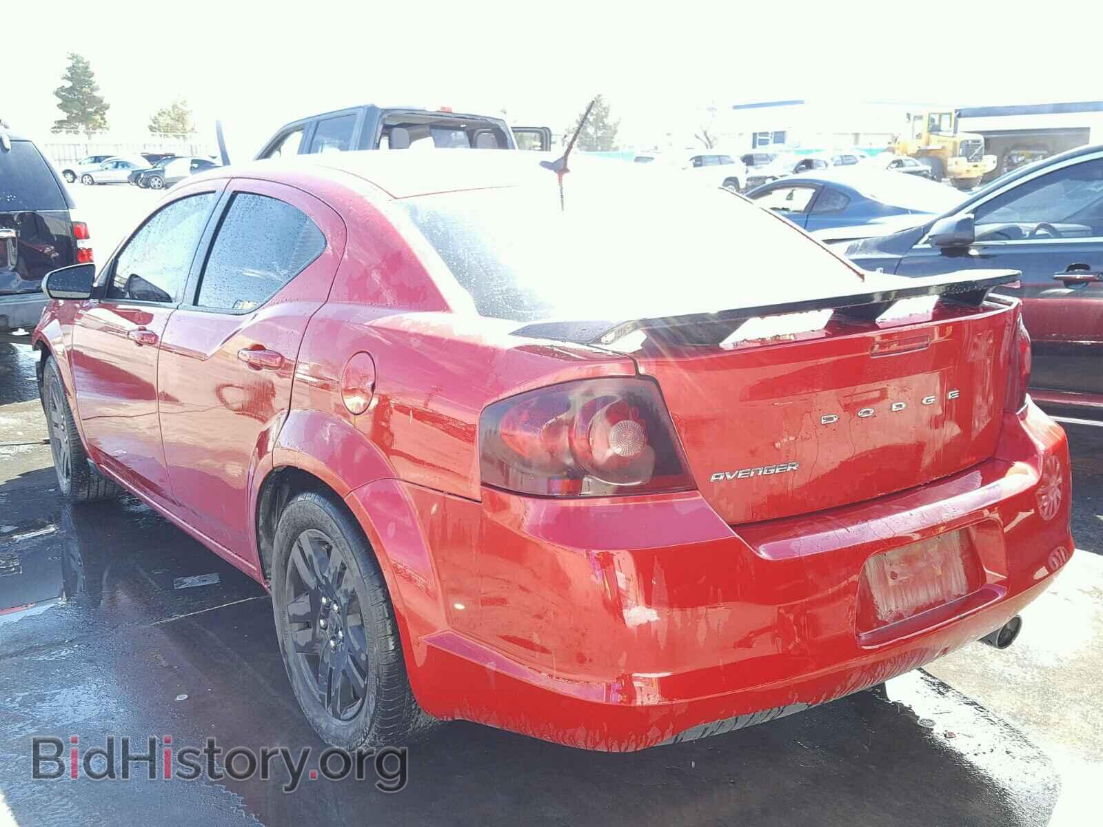 2014 DODGE AVENGER - VIN: 1C3CDZAB8EN196791 - Фото 3