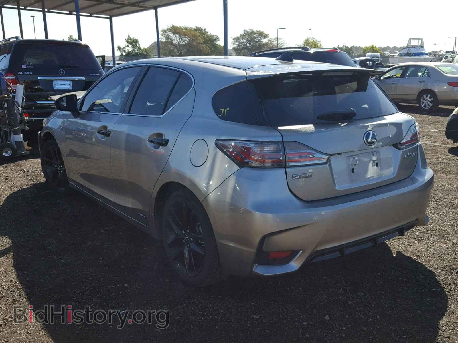2016 LEXUS CT 200 - VIN: JTHKD5BH5G2269475 - Фото 3