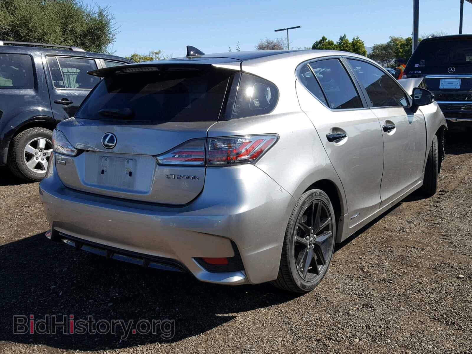 2016 LEXUS CT 200 - VIN: JTHKD5BH5G2269475 - Фото 4