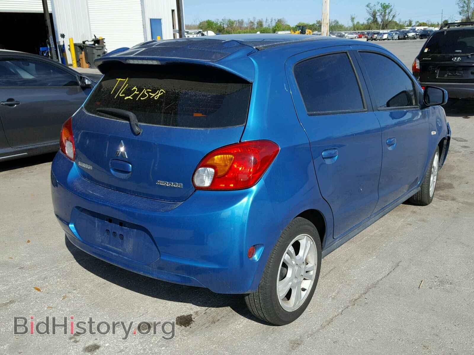 2014 MITSUBISHI MIRAGE - VIN: ML32A3HJ2EH013929 - Фото 4