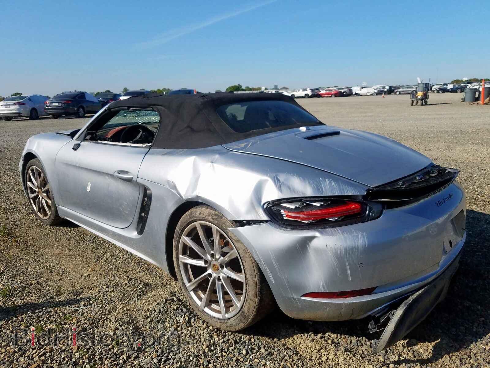 2017 PORSCHE BOXSTER - VIN: WP0CA2A81HS221472 - Фото 3