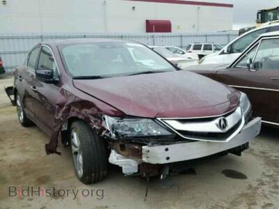 2016 Acura ILX ILX Premiu, maroon — VIN 19UDE2F74GA021376, Copart