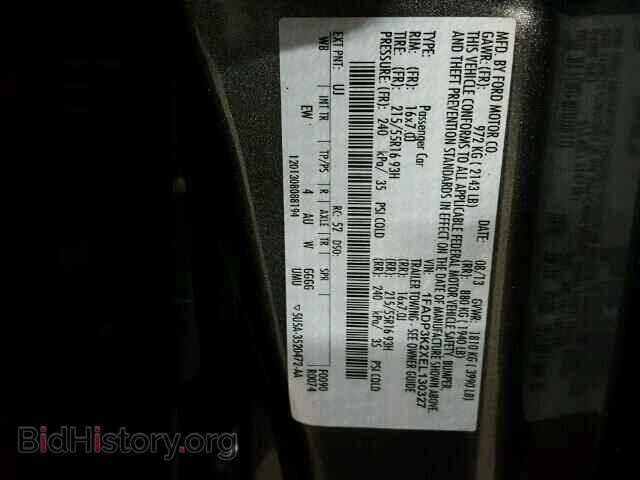 2014 FORD FOCUS - VIN: 1FADP3K2XEL130327 - Photo 10