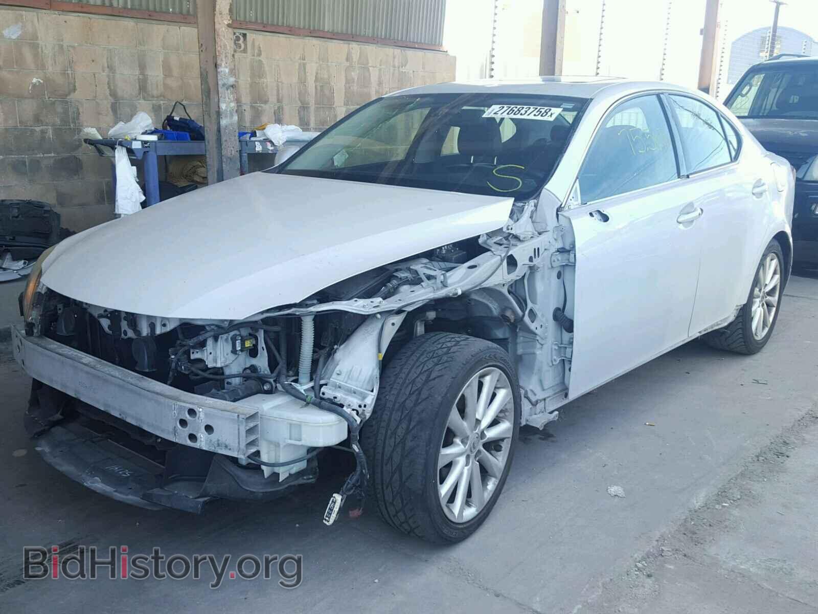 2009 LEXUS IS250 - VIN: JTHBK262395103189 - Фото 2
