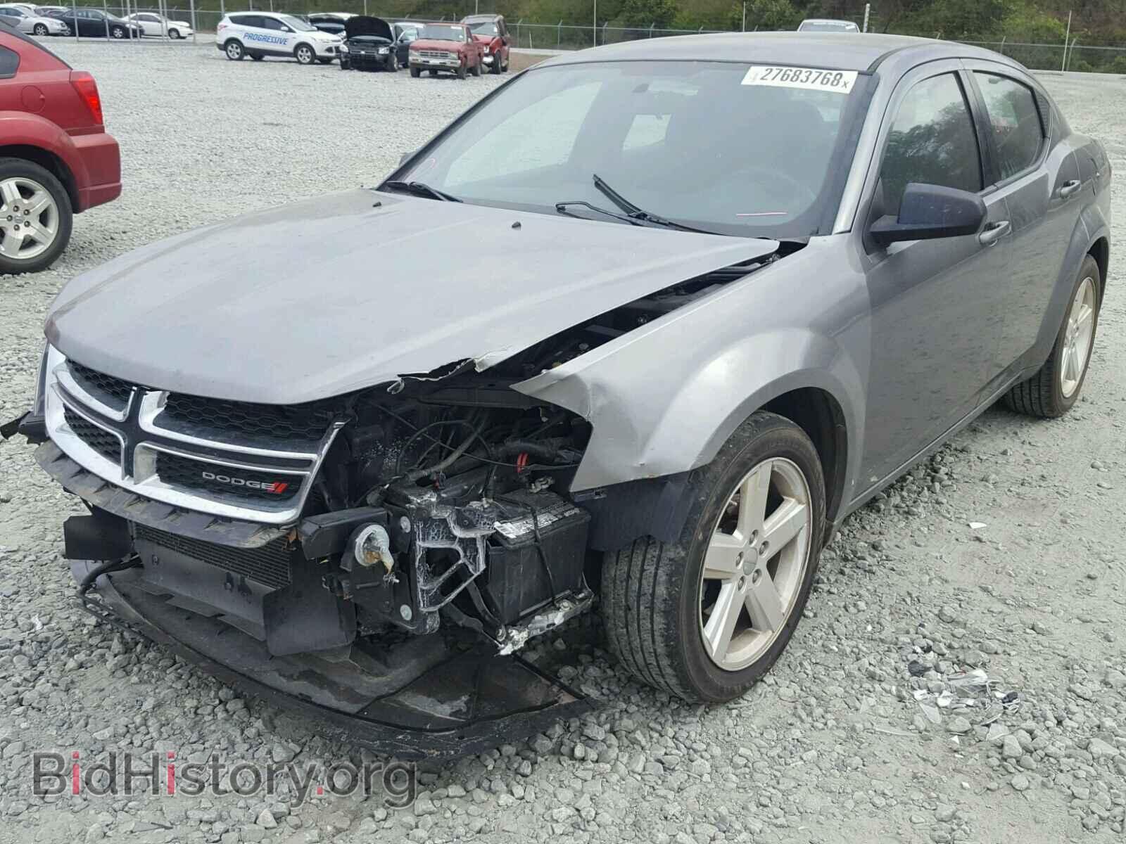 2013 DODGE AVENGER - VIN: 1C3CDZAB1DN535034 - Фото 2
