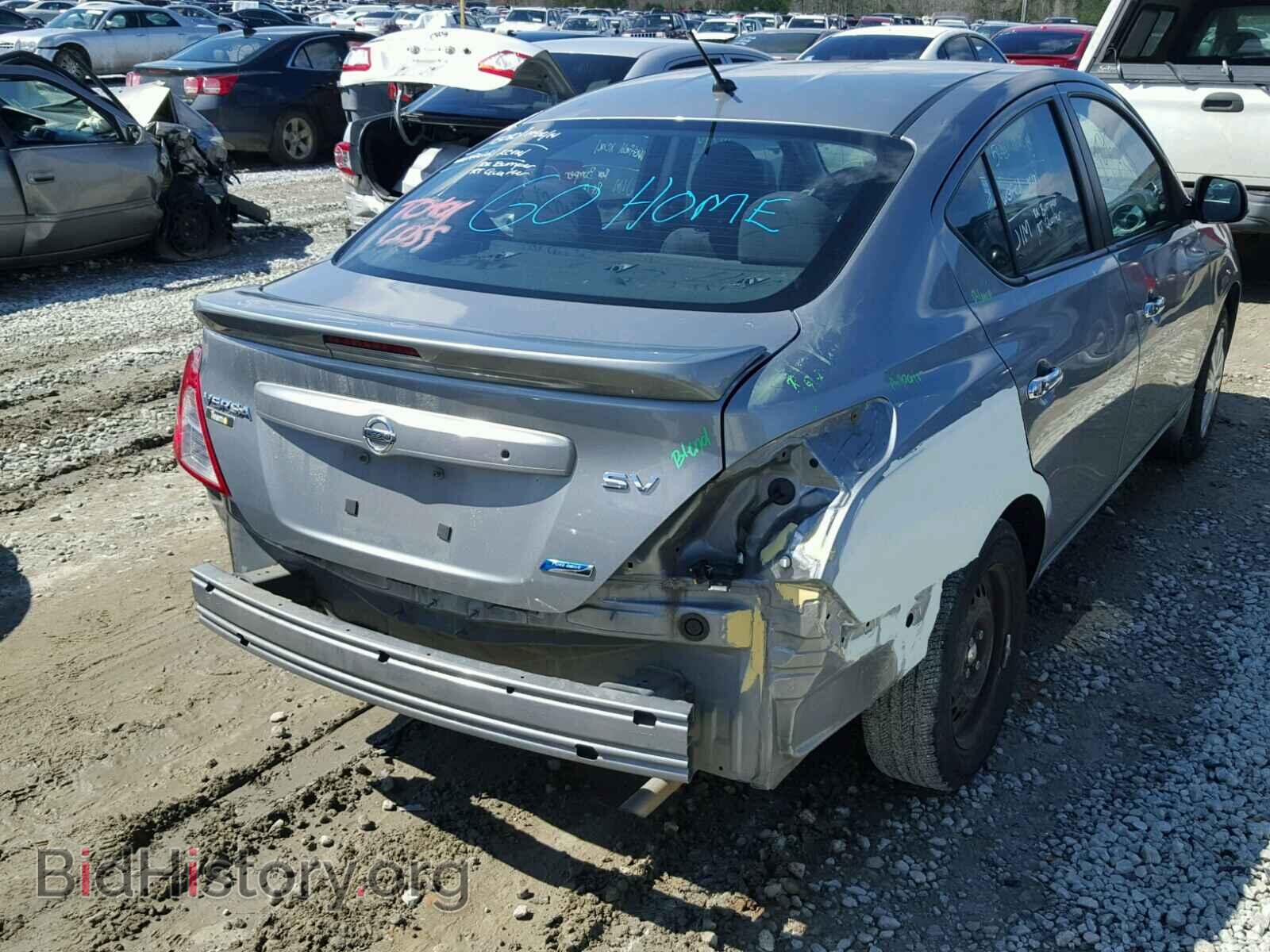 2013 NISSAN VERSA - VIN: 3N1CN7AP3DL872767 - Фото 4
