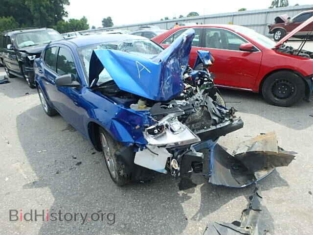 Фотография 1C3CDZAB7DN583525 - DODGE AVENGER 2013