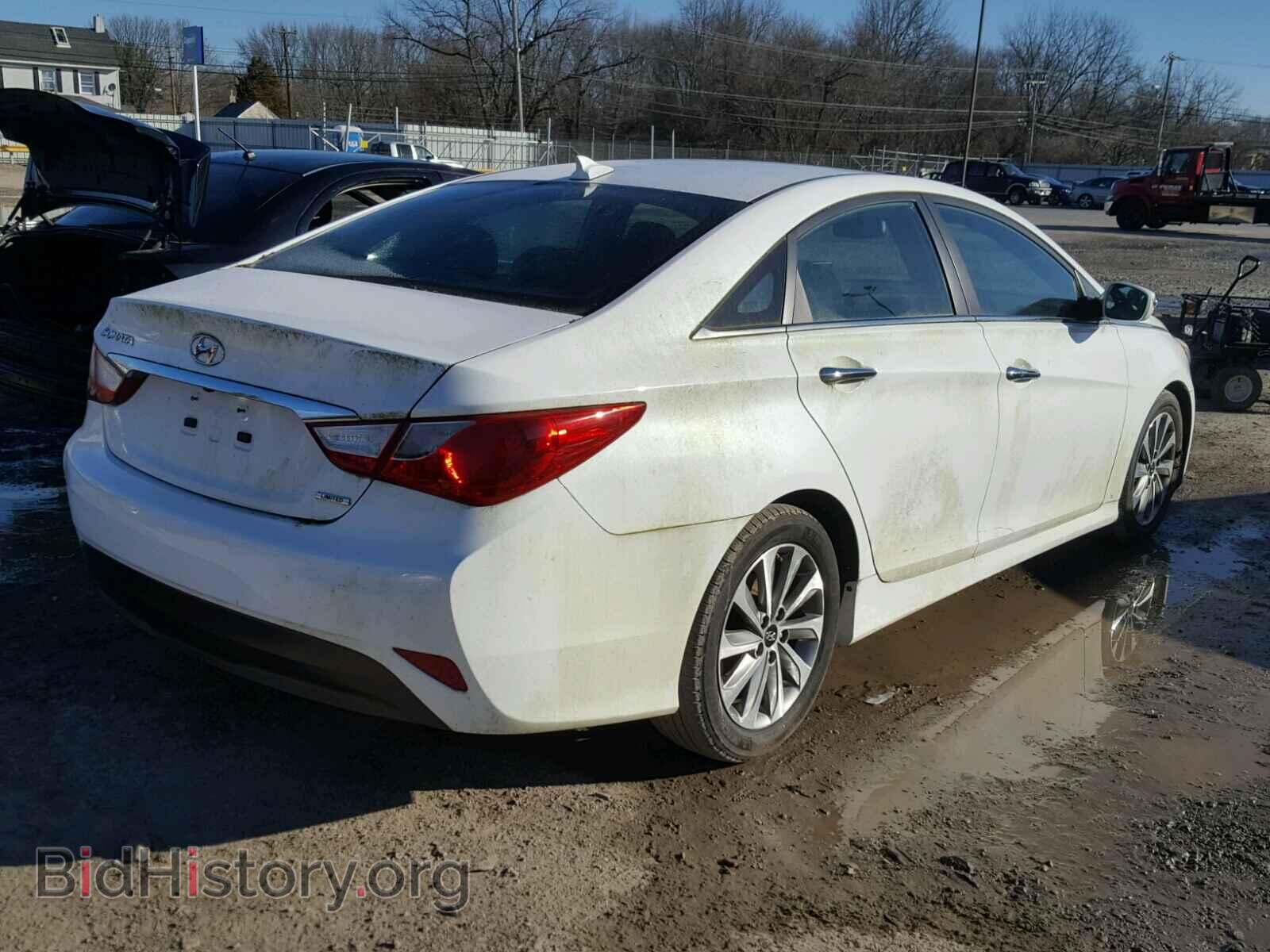 2014 HYUNDAI SONATA - VIN: 5NPEC4AC3EH829149 - Фото 4