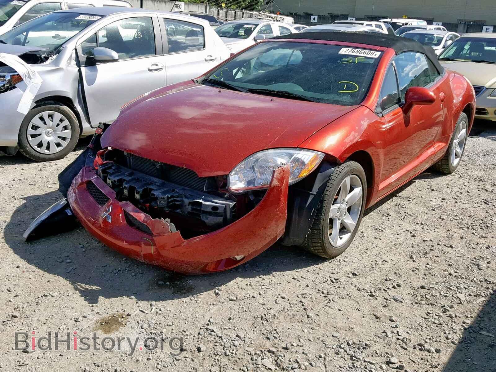 2008 MITSUBISHI ECLIPSE - VIN: 4A3AL25F58E007378 - Photo 2