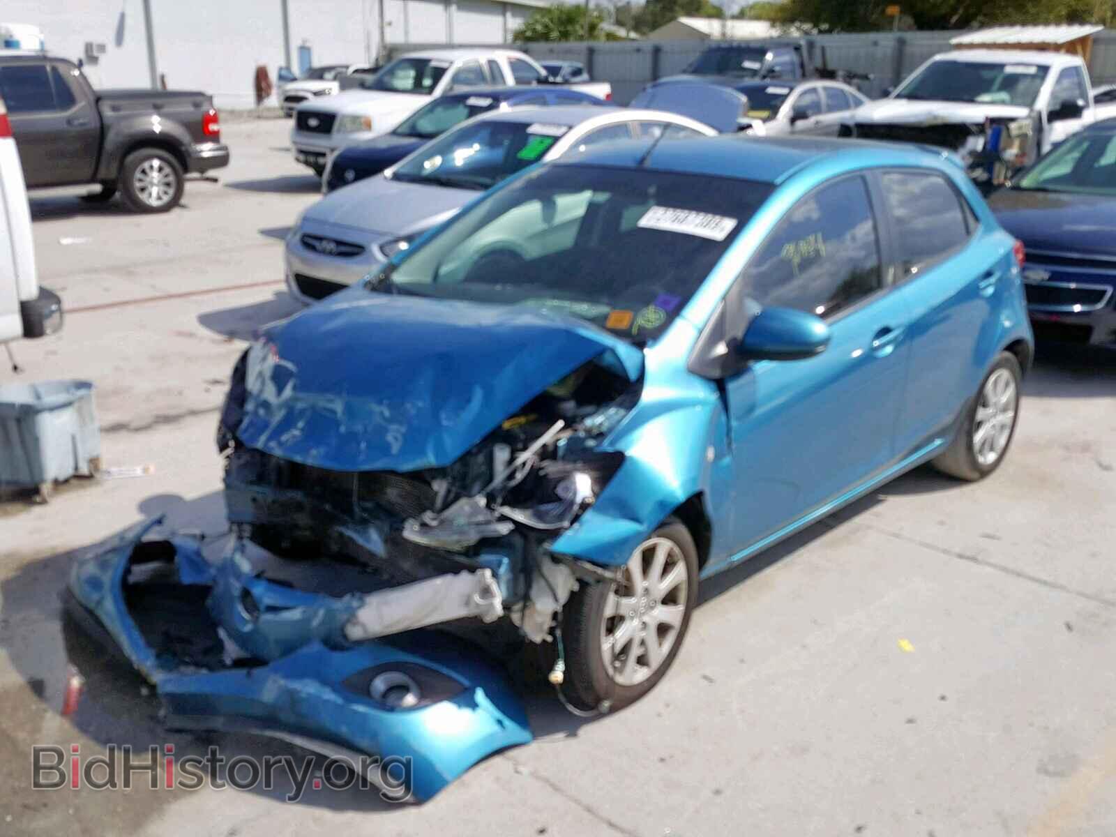 2011 MAZDA 2 - VIN: JM1DE1HY8B0126872 - Photo 2