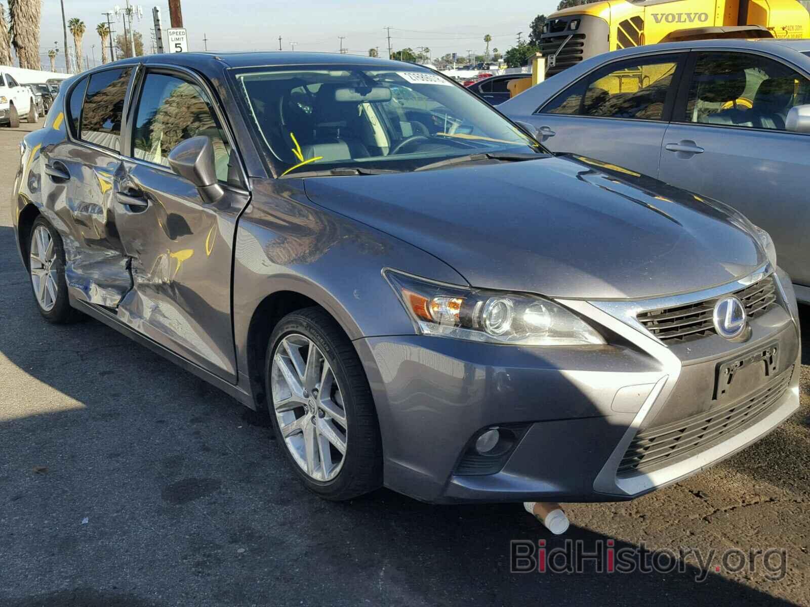 Photo JTHKD5BH1E2205575 - LEXUS CT 200 2014