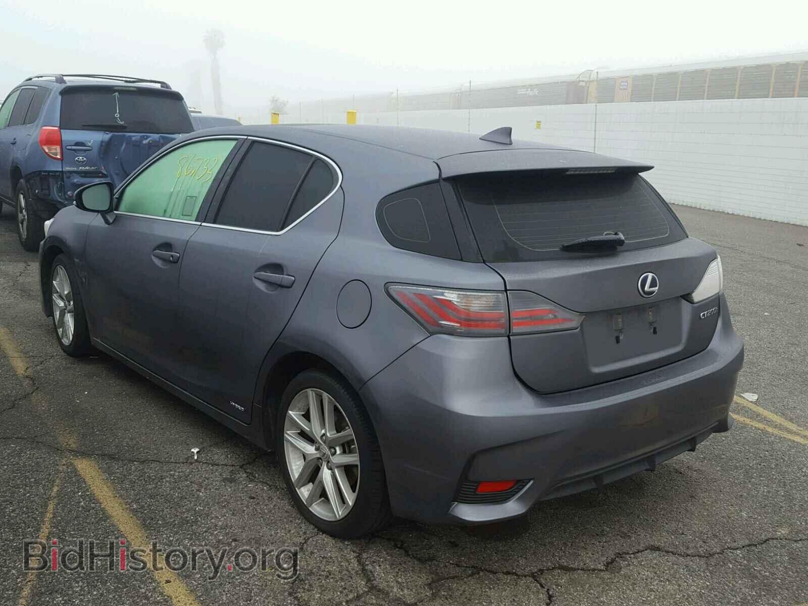 2014 LEXUS CT 200 - VIN: JTHKD5BH1E2205575 - Фото 3