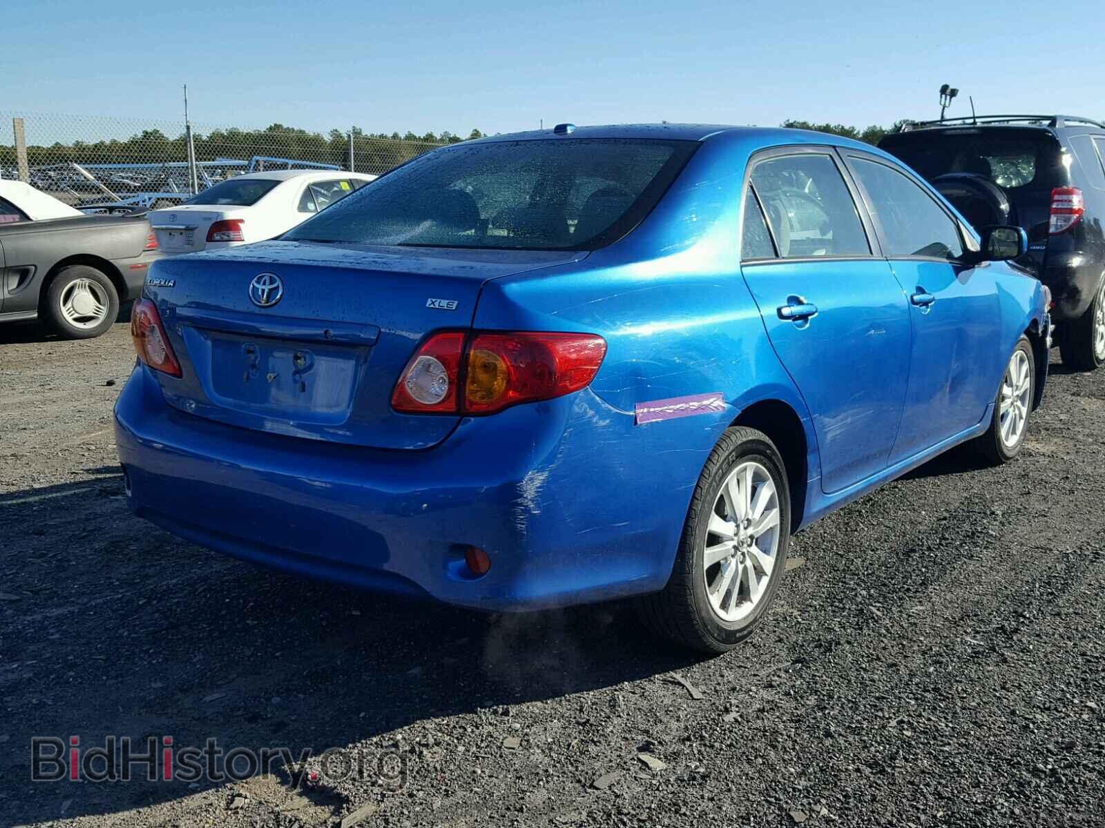 2009 TOYOTA COROLLA BA - VIN: 2T1BU40E19C115242 - Фото 4