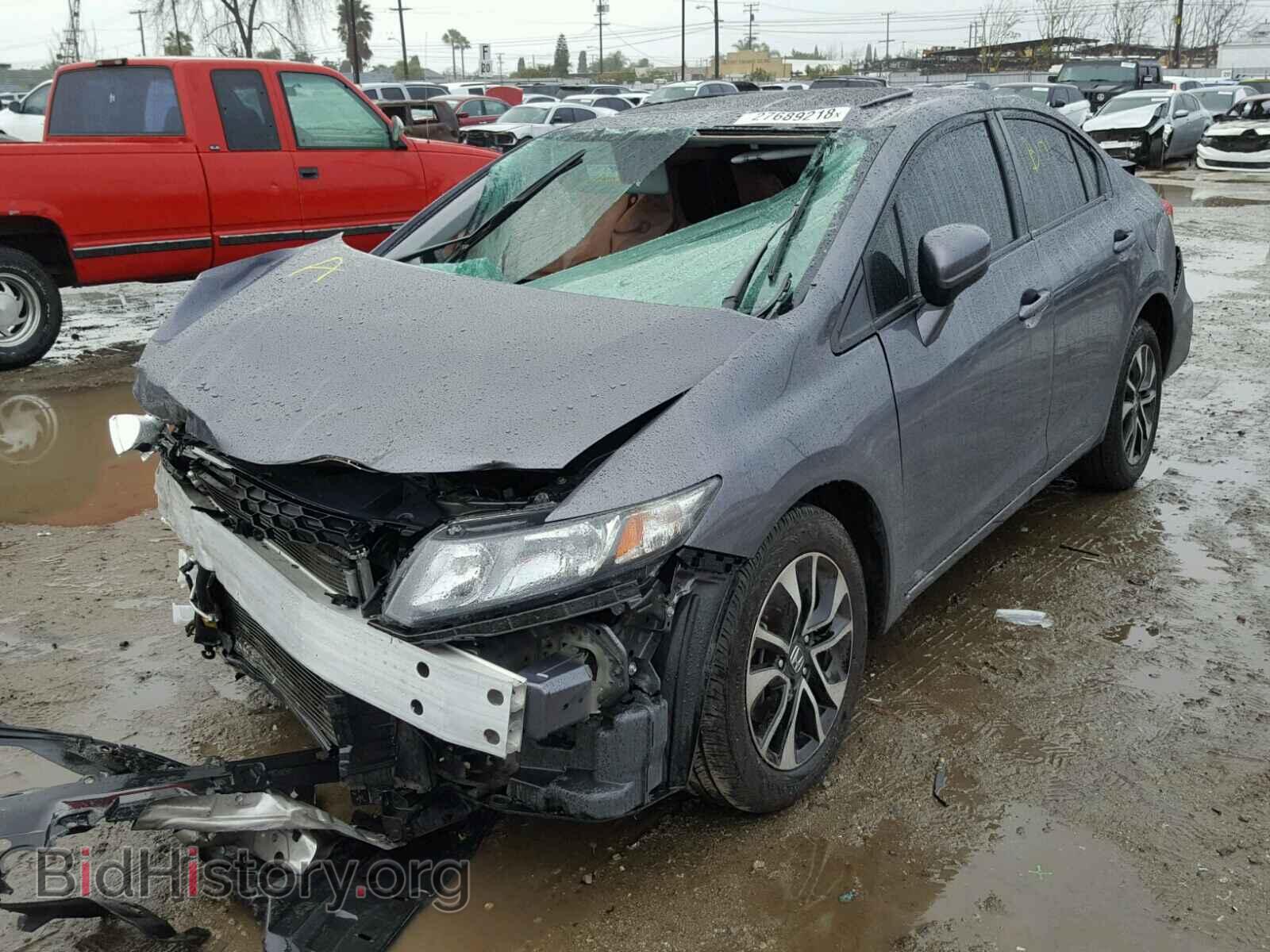2014 HONDA CIVIC - VIN: 19XFB2F82EE235687 - Фото 2
