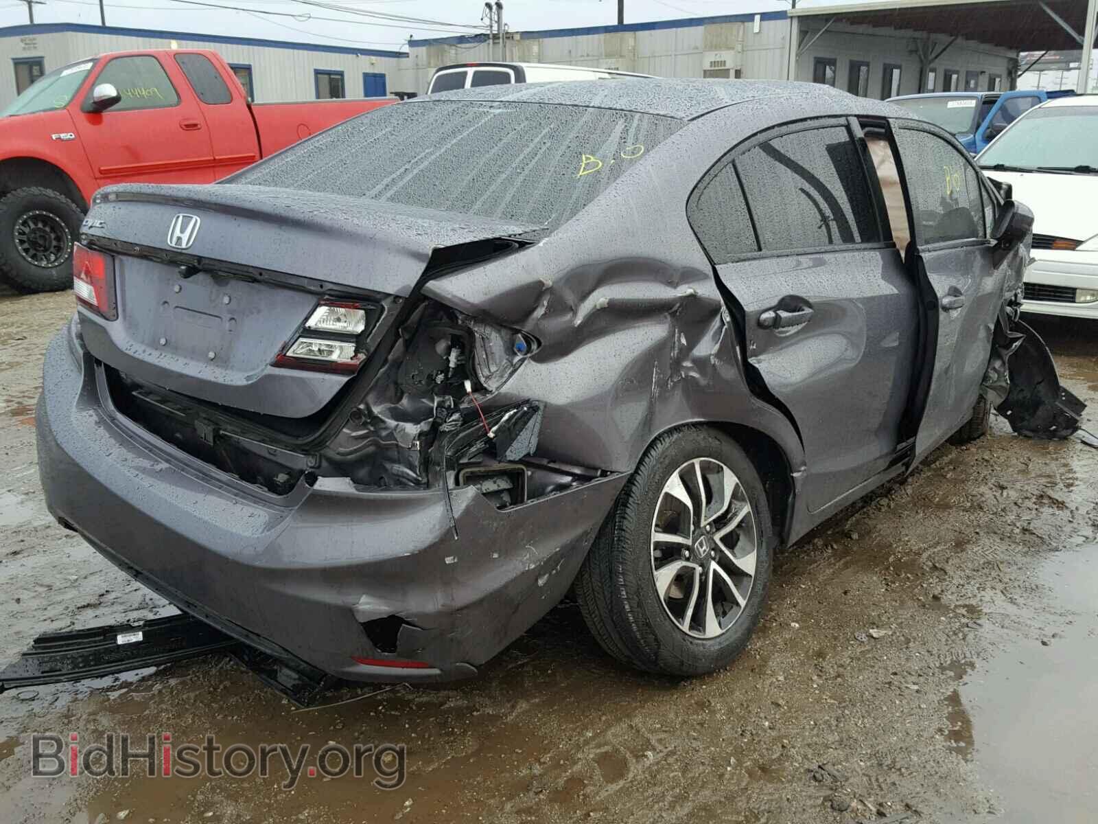 2014 HONDA CIVIC - VIN: 19XFB2F82EE235687 - Фото 4