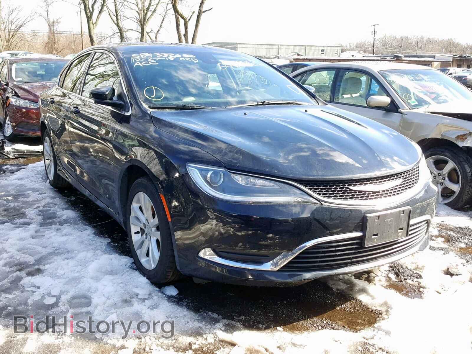 Фотография 1C3CCCAGXGN191008 - CHRYSLER 200 2016