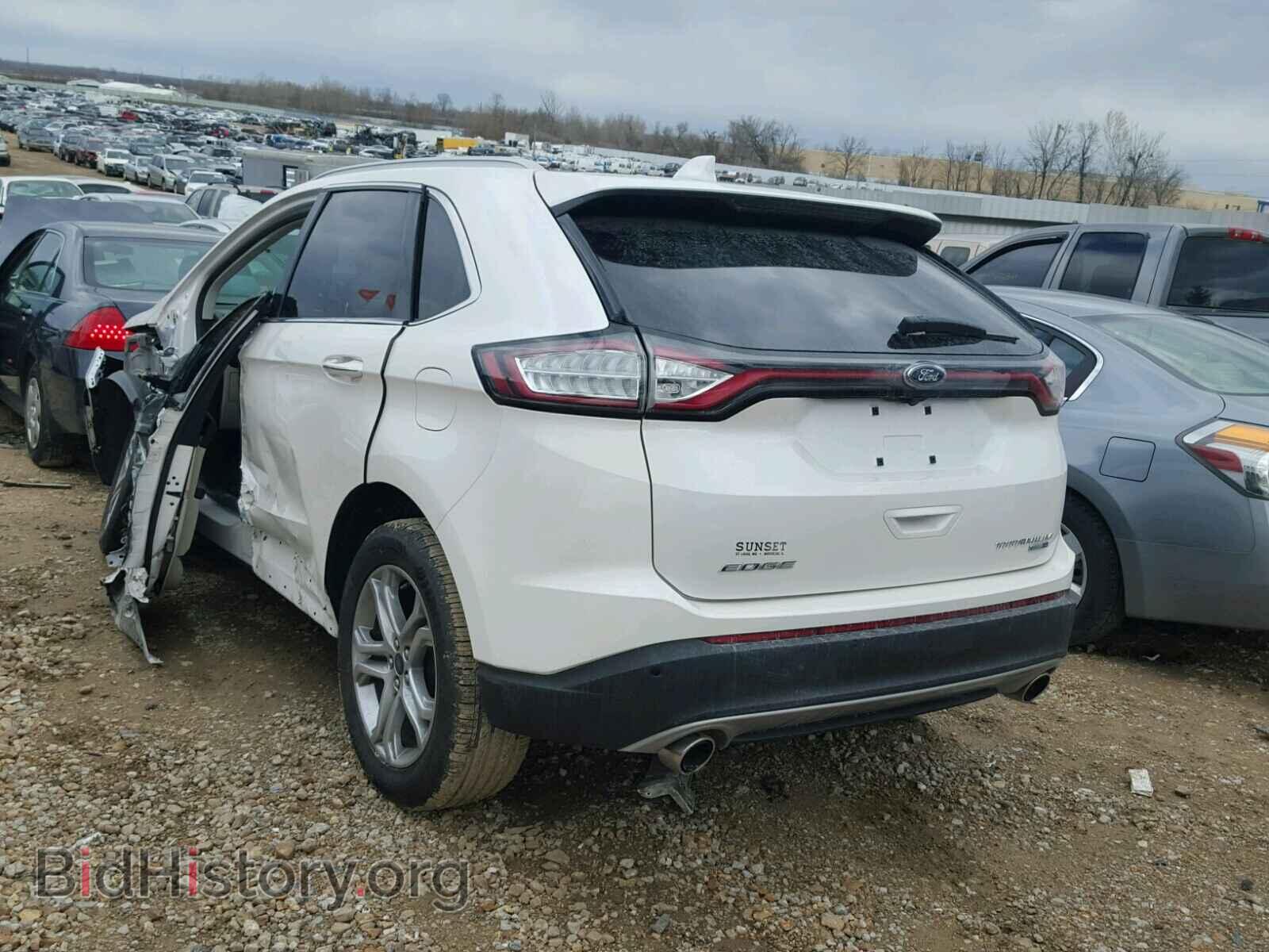 2015 FORD EDGE - VIN: 2FMTK4K95FBB52966 - Фото 3