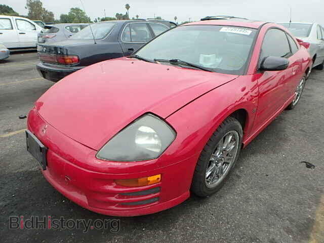 2001 MITSUBISHI ECLIPSE - VIN: 4A3AC84H41E103319 - Фото 2
