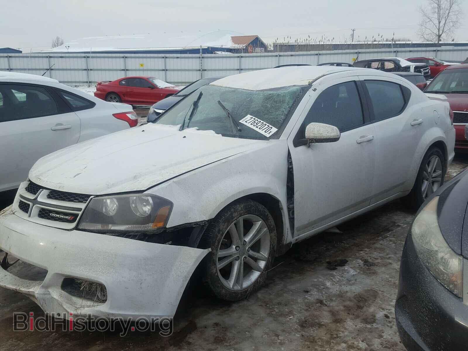 2013 DODGE AVENGER - VIN: 1C3CDZCG9DN576262 - Фото 2