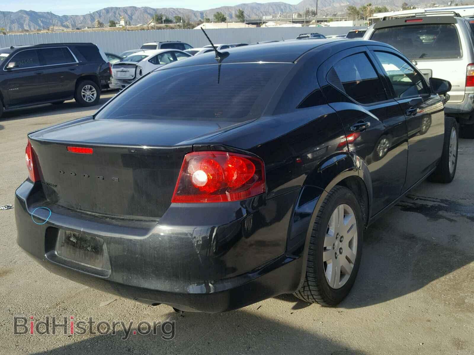 2013 DODGE AVENGER - VIN: 1C3CDZAB7DN754385 - Фото 4