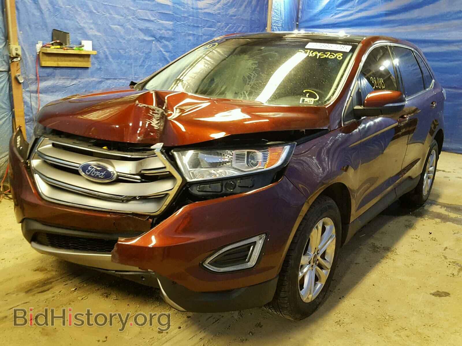 2015 FORD EDGE - VIN: 2FMTK4J91FBB80068 - Фото 2