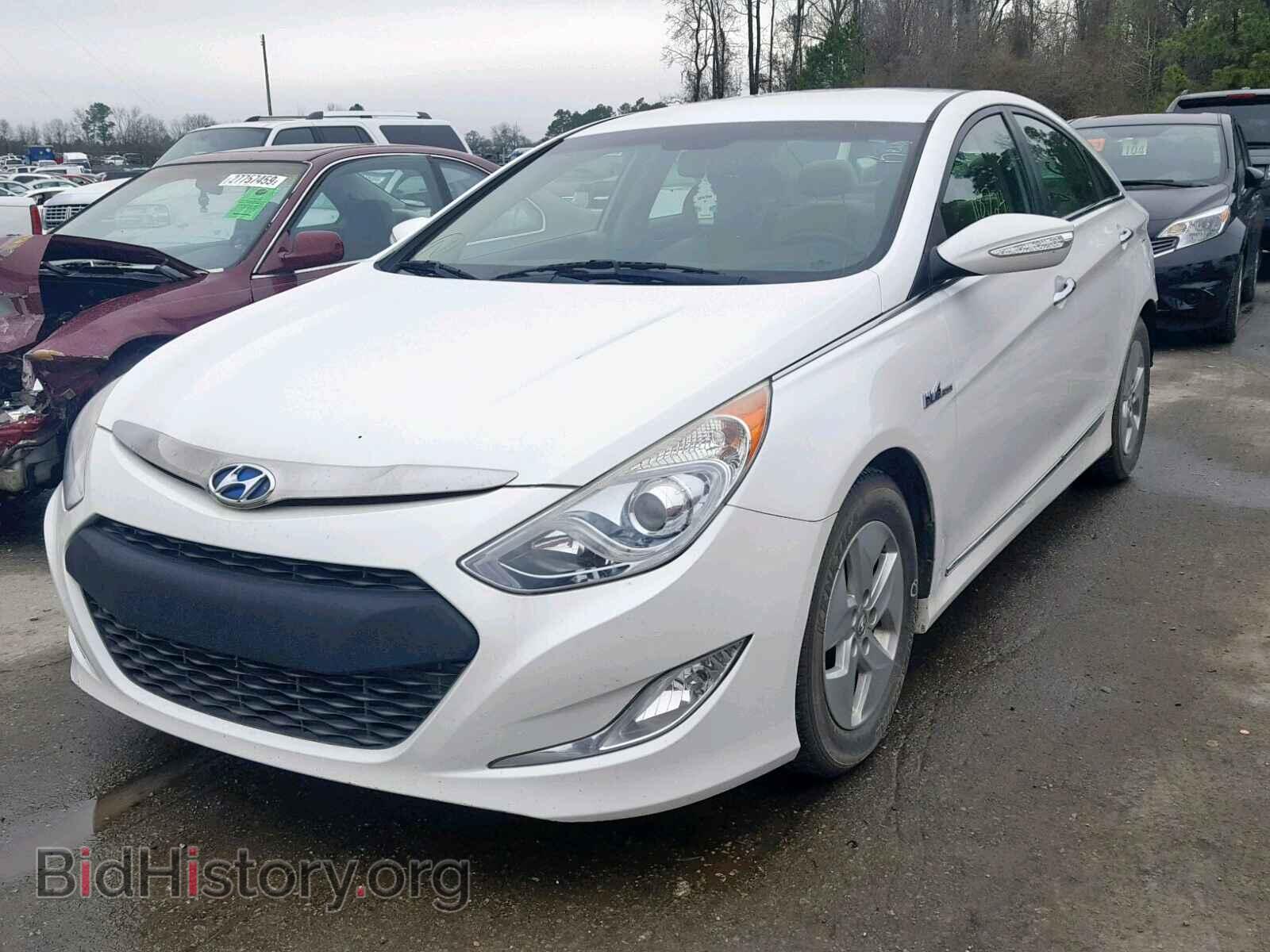 2012 HYUNDAI SONATA - VIN: KMHEC4A47CA059532 - Фото 2