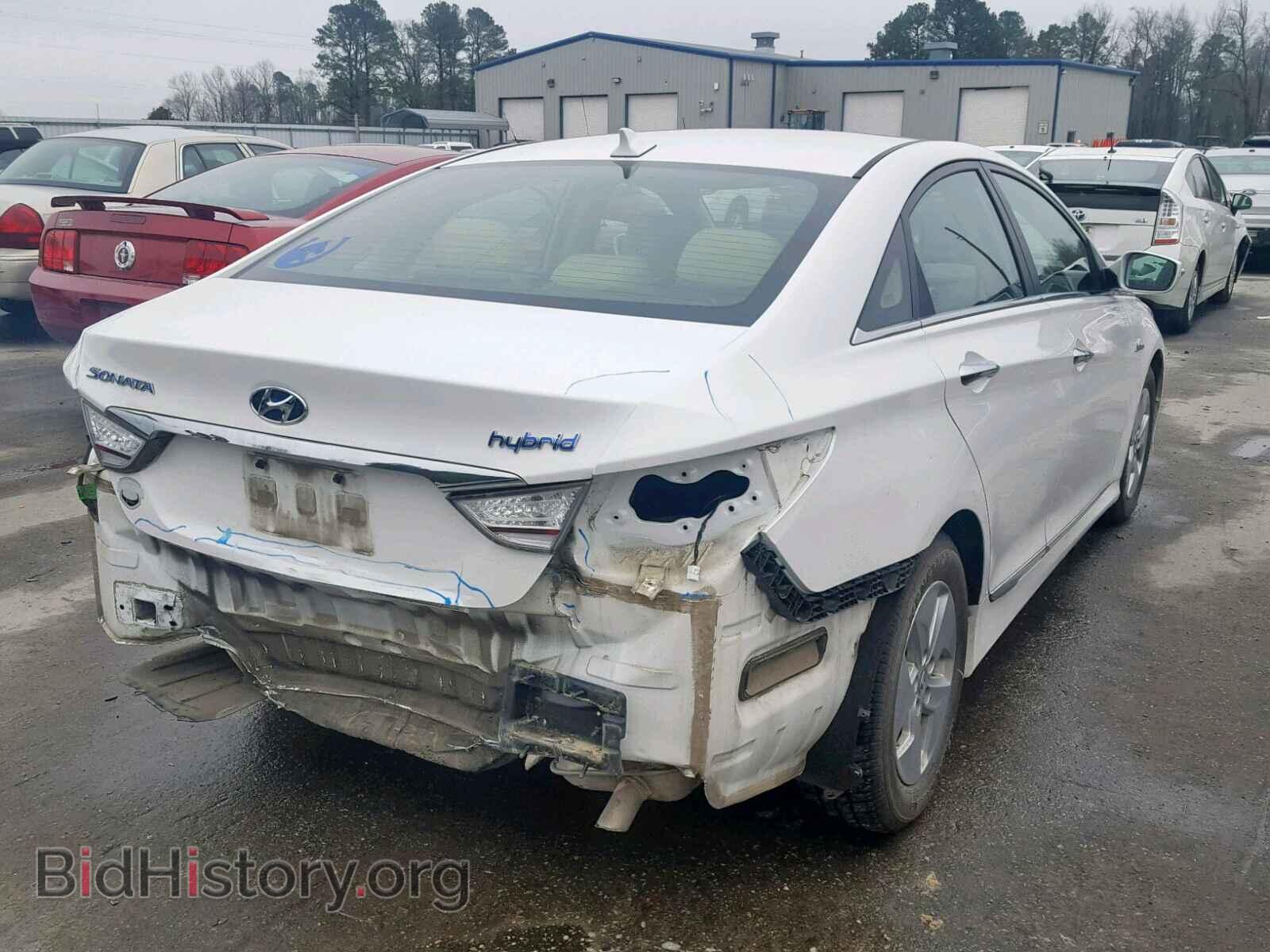 2012 HYUNDAI SONATA - VIN: KMHEC4A47CA059532 - Фото 4