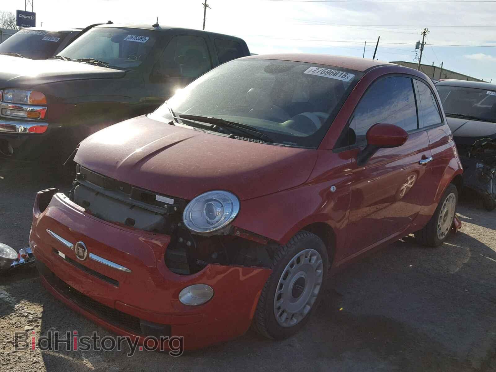 2015 FIAT 500 - VIN: 3C3CFFAR2FT624765 - Фото 2