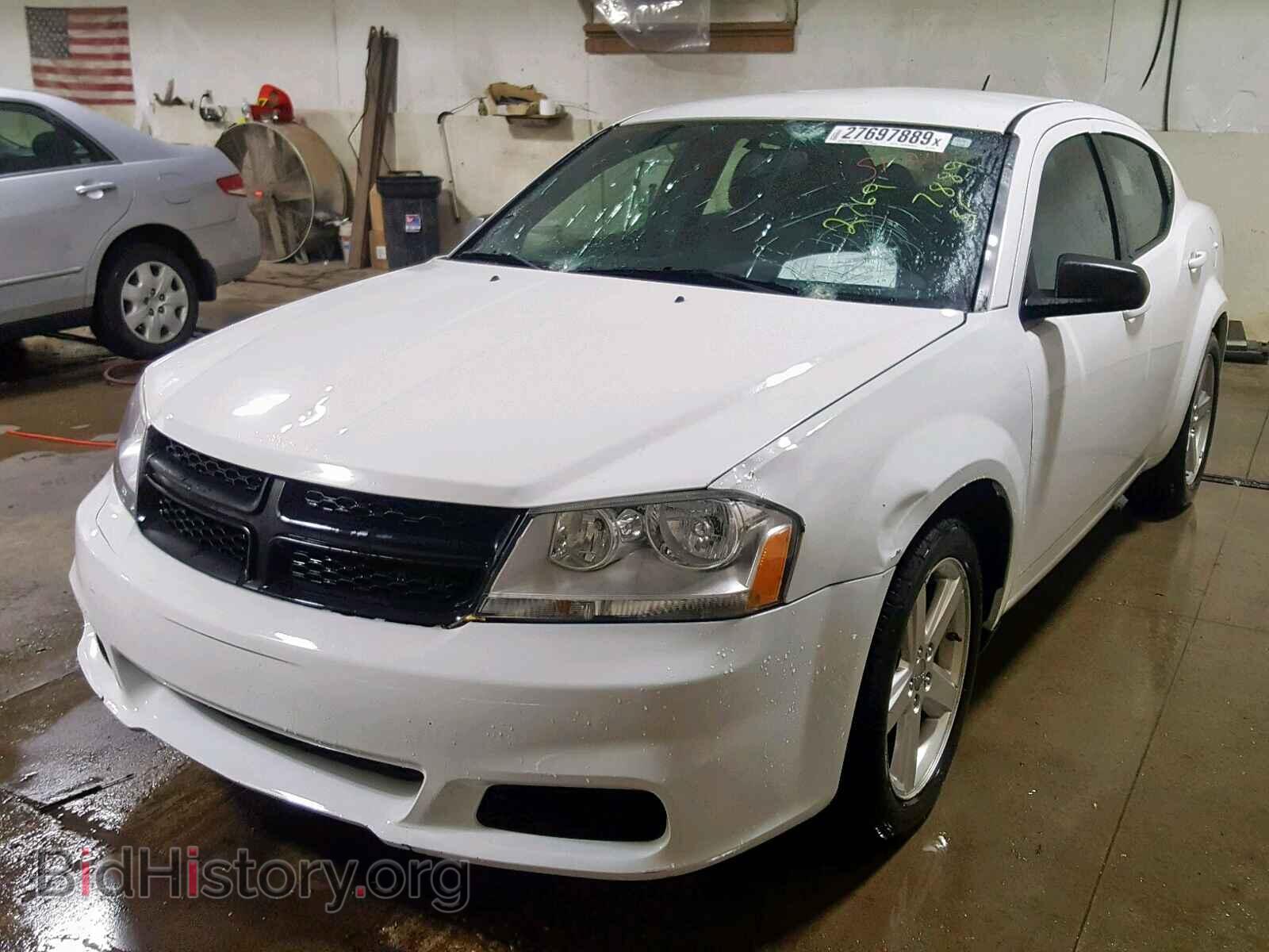 2013 DODGE AVENGER - VIN: 1C3CDZAB0DN607180 - Фото 2