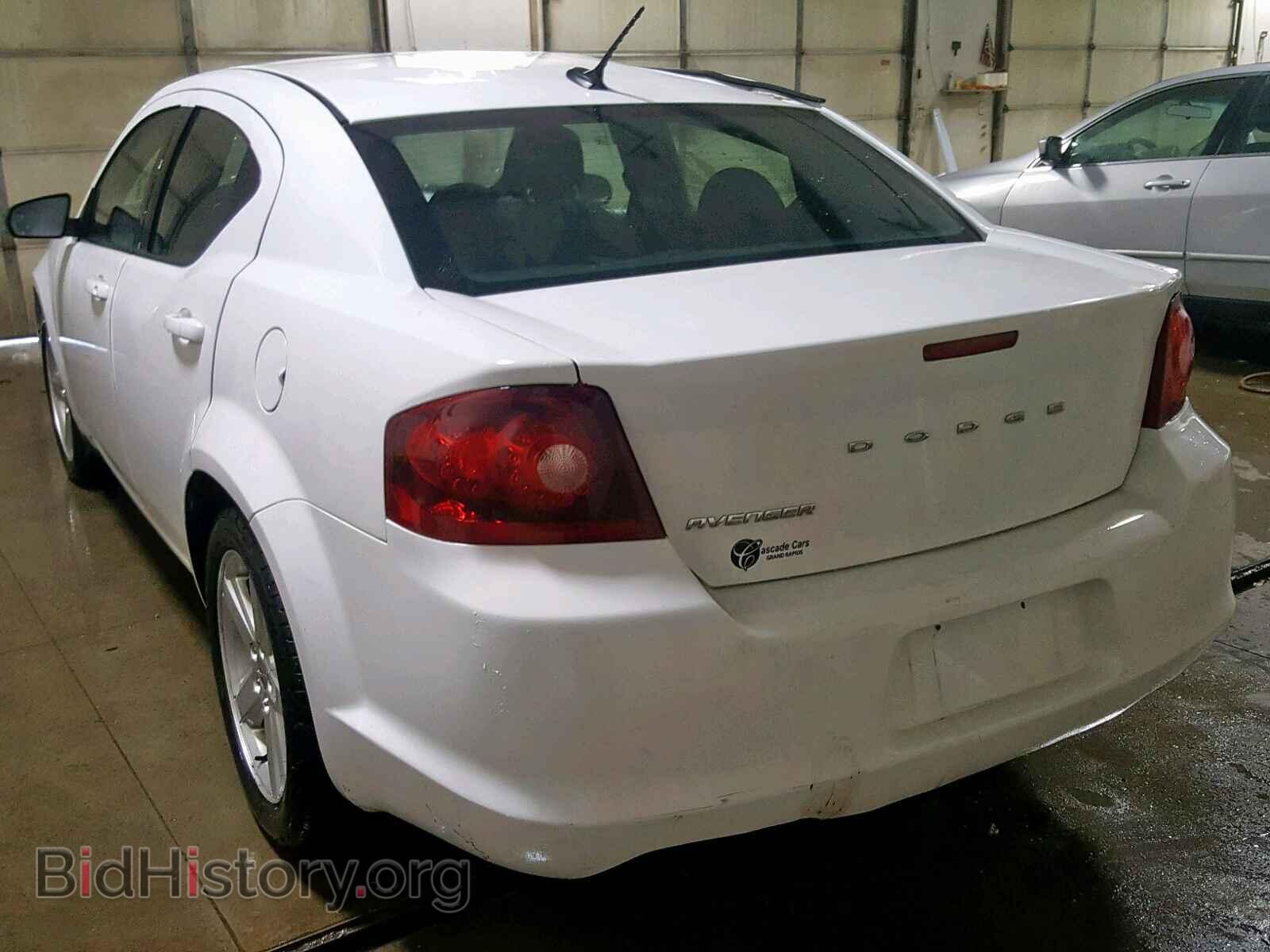 2013 DODGE AVENGER - VIN: 1C3CDZAB0DN607180 - Фото 3