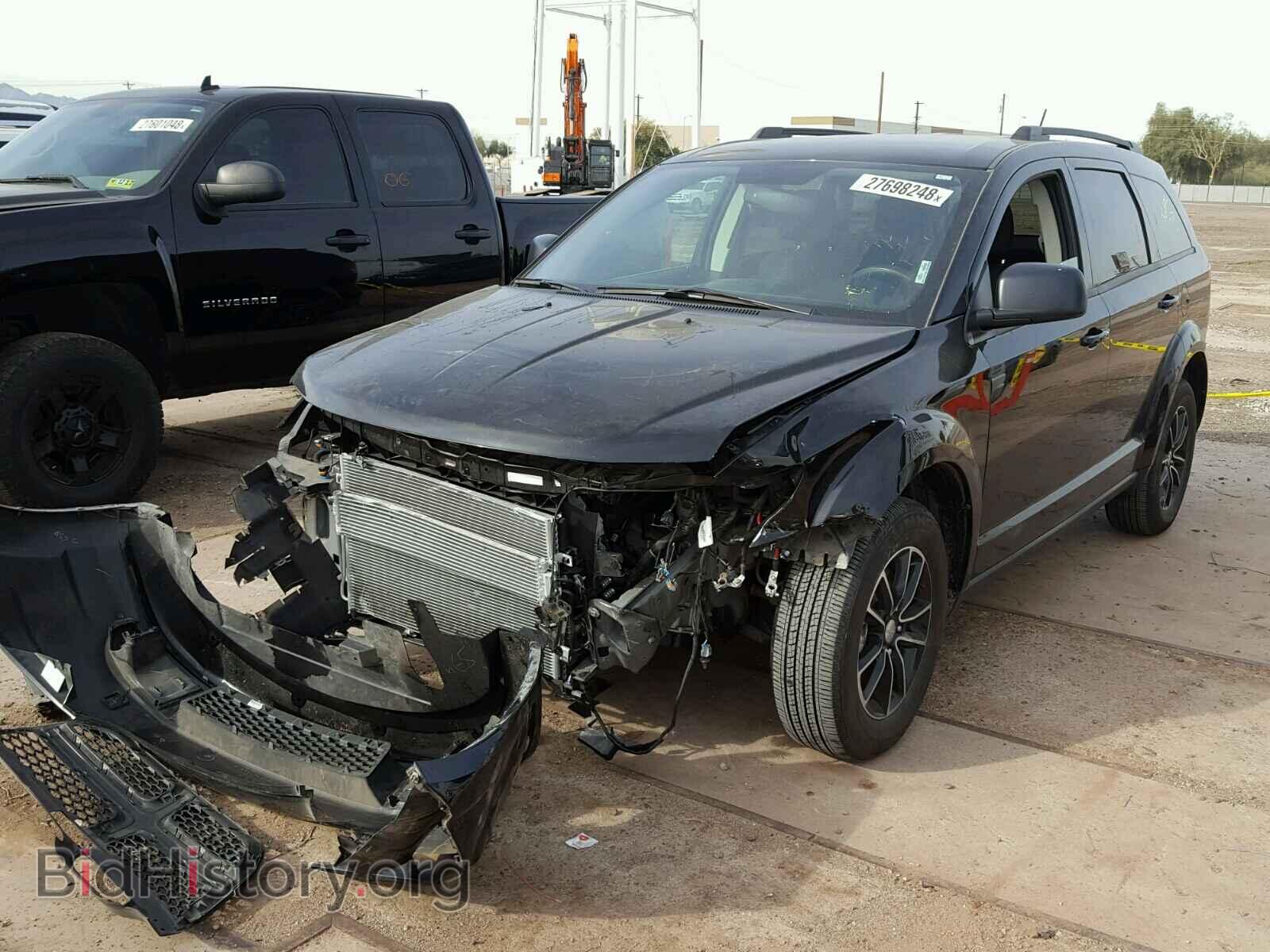 2017 DODGE JOURNEY - VIN: 3C4PDCAB0HT587321 - Фото 2