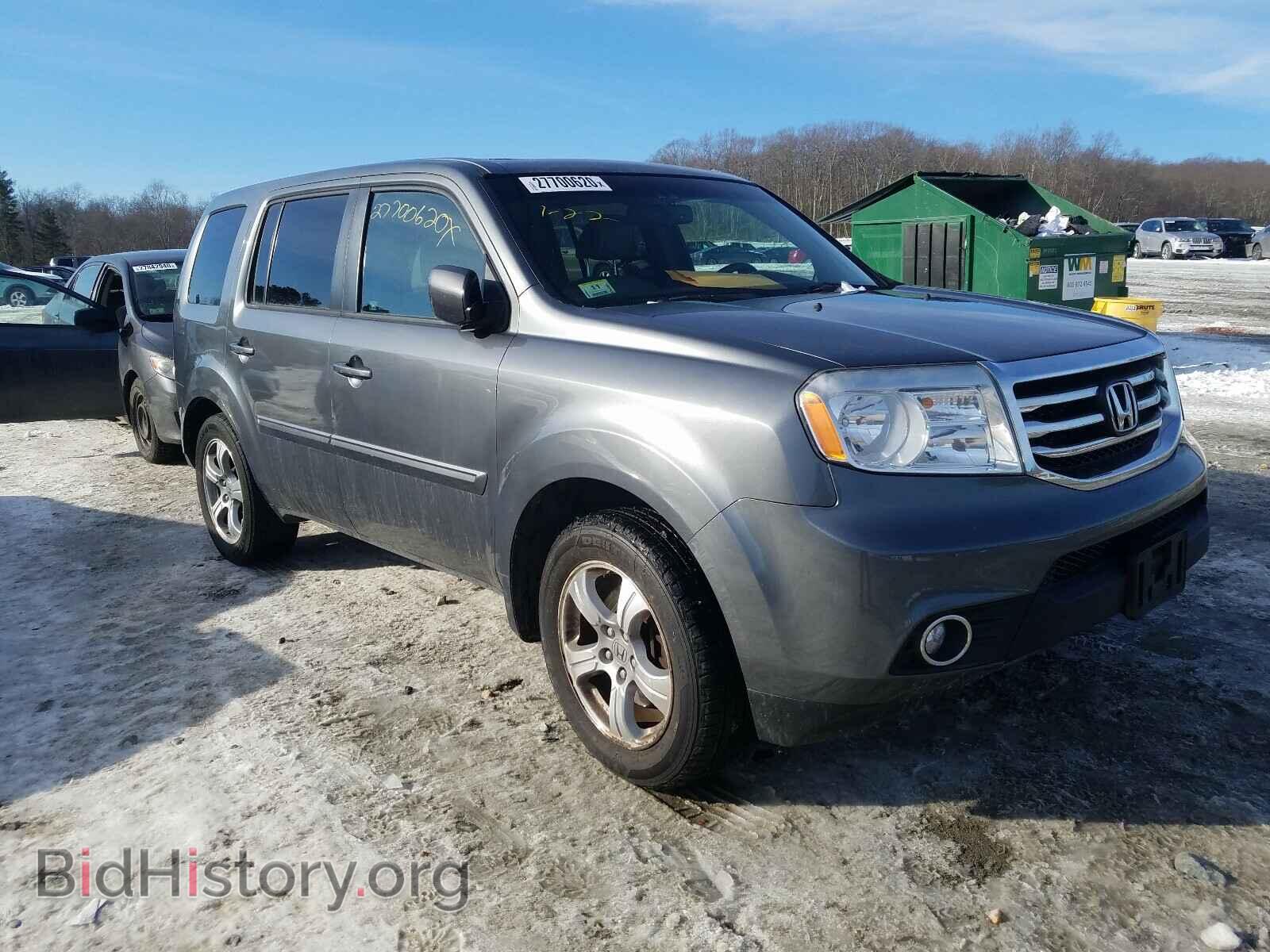 Photo 5FNYF4H54CB041990 - HONDA PILOT 2012
