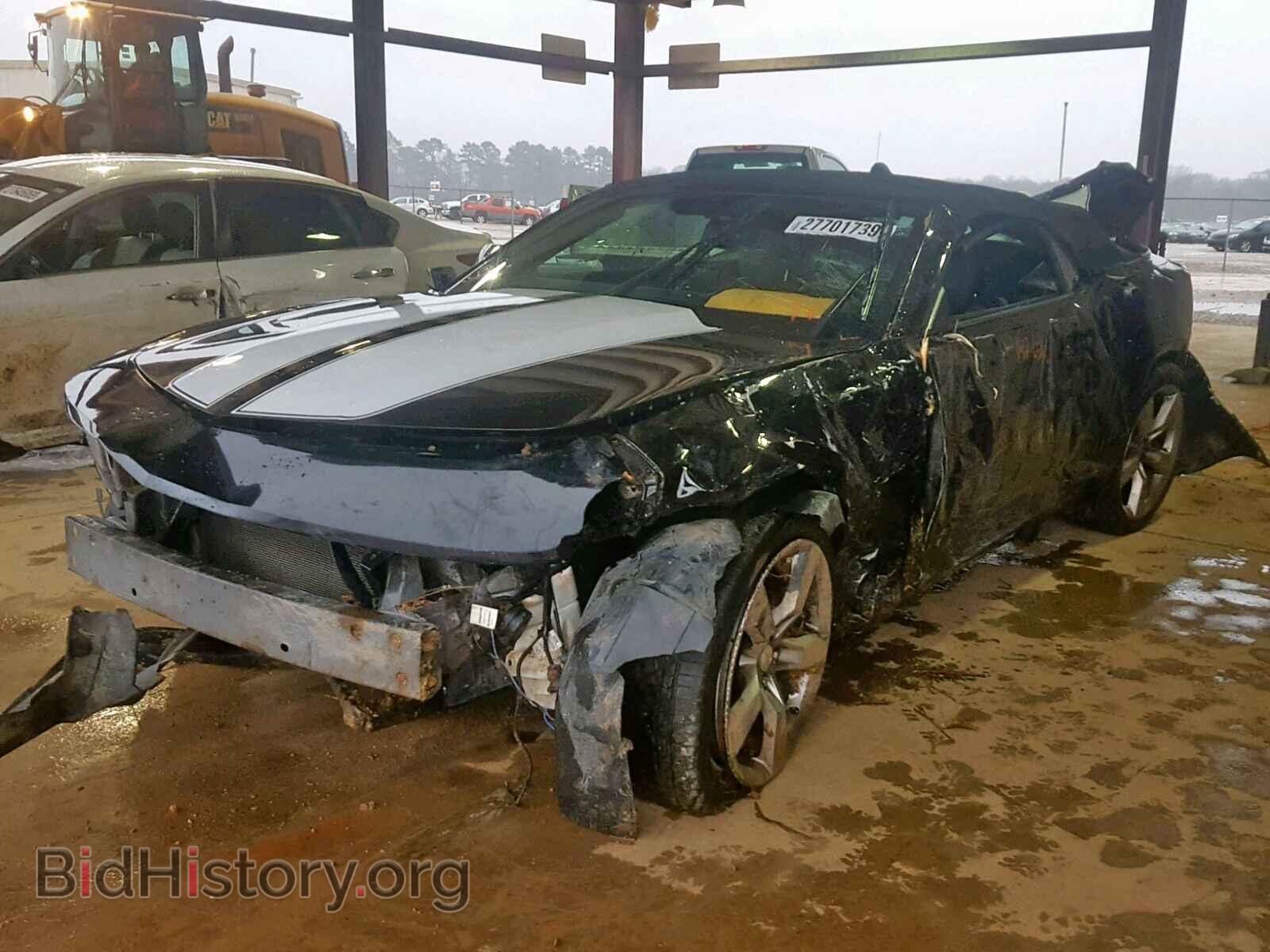 2012 CHEVROLET CAMARO - VIN: 2G1FC3D38C9115939 - Фото 2