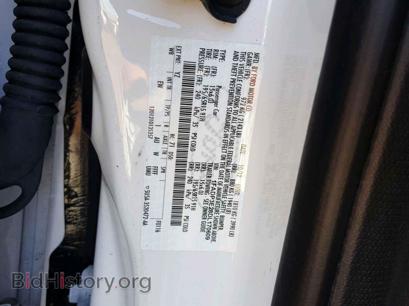 2013 FORD FOCUS - VIN: 1FADP3E28DL170609 - Photo 10