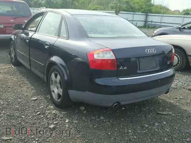2002 AUDI A4 - VIN: WAULC68E12A272042 - Фото 3