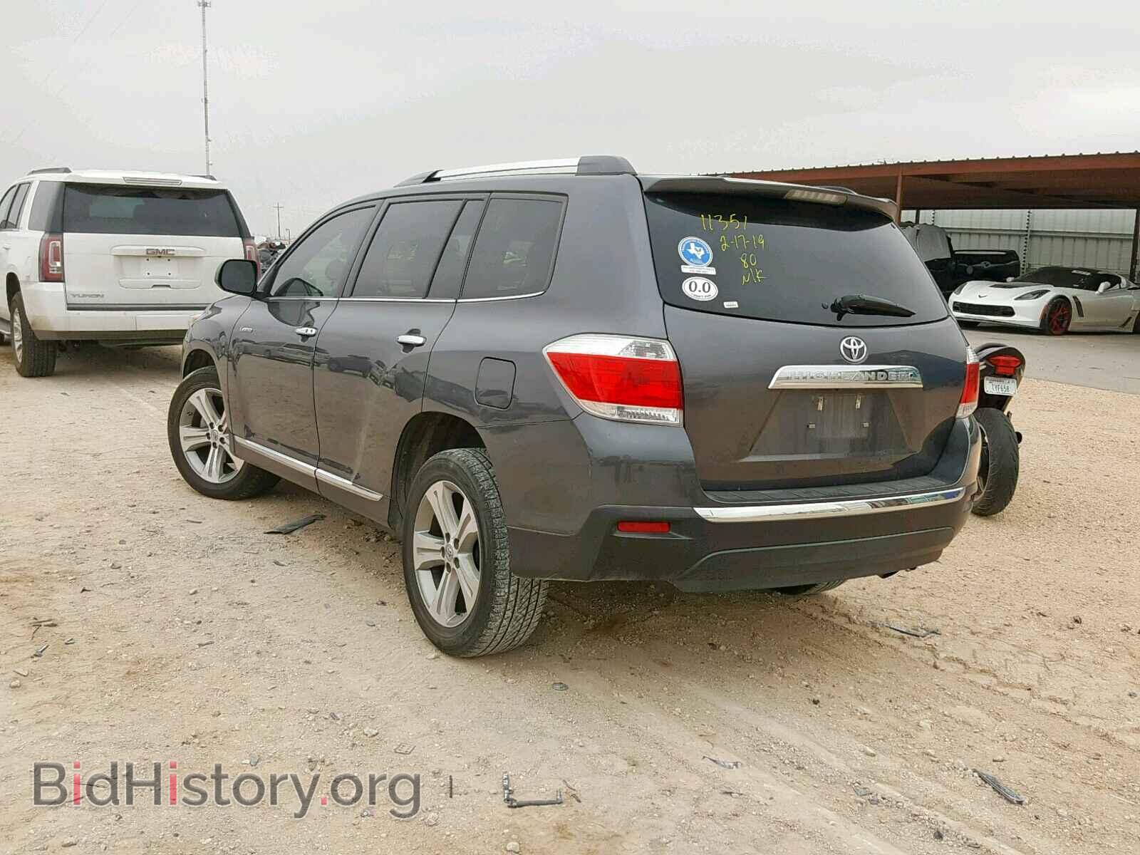 2012 TOYOTA HIGHLANDER - VIN: 5TDYK3EH2CS085907 - Фото 3