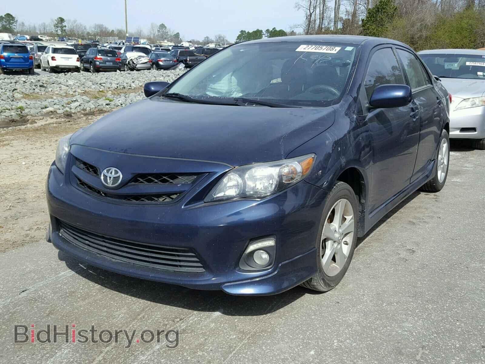 2011 TOYOTA COROLLA BA - VIN: 2T1BU4EE0BC740603 - Фото 2