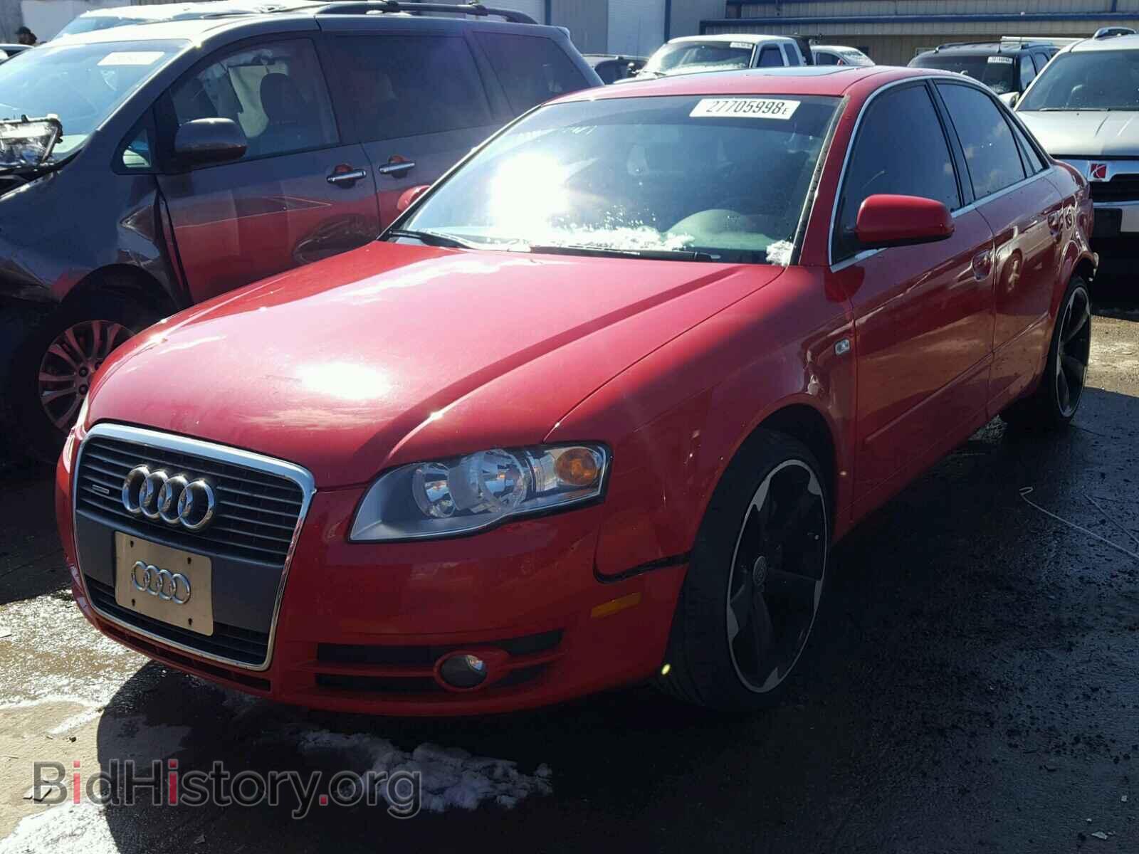 2007 AUDI A4 - VIN: WAUDF78E27A220086 - Фото 2