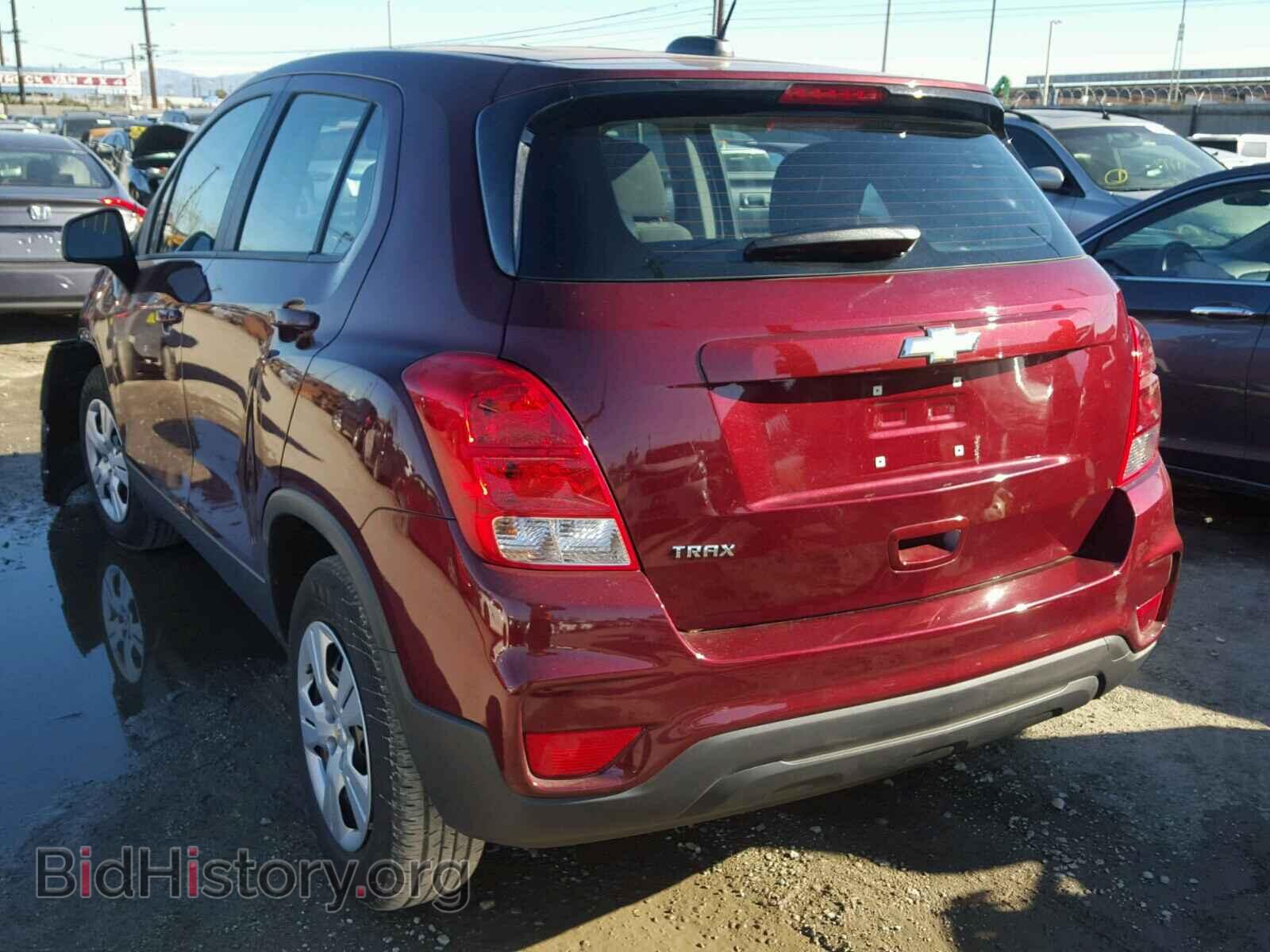 2017 CHEVROLET TRAX - VIN: 3GNCJKSB3HL170878 - Фото 3