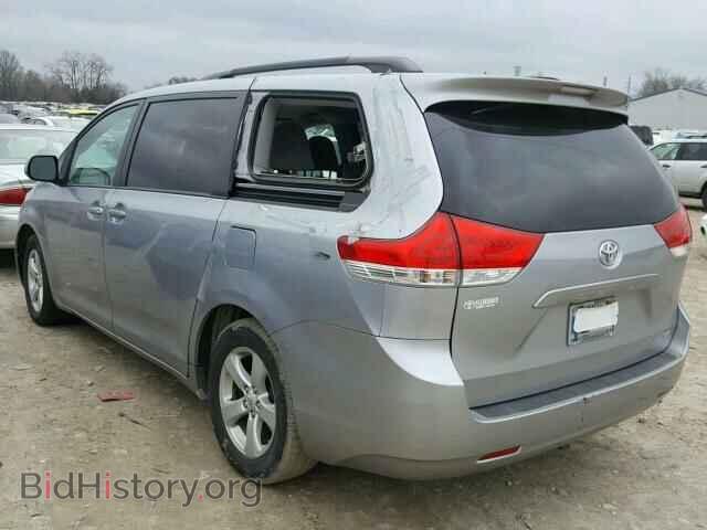 2011 TOYOTA SIENNA LE - VIN: 5TDKK3DC0BS065732 - Фото 3