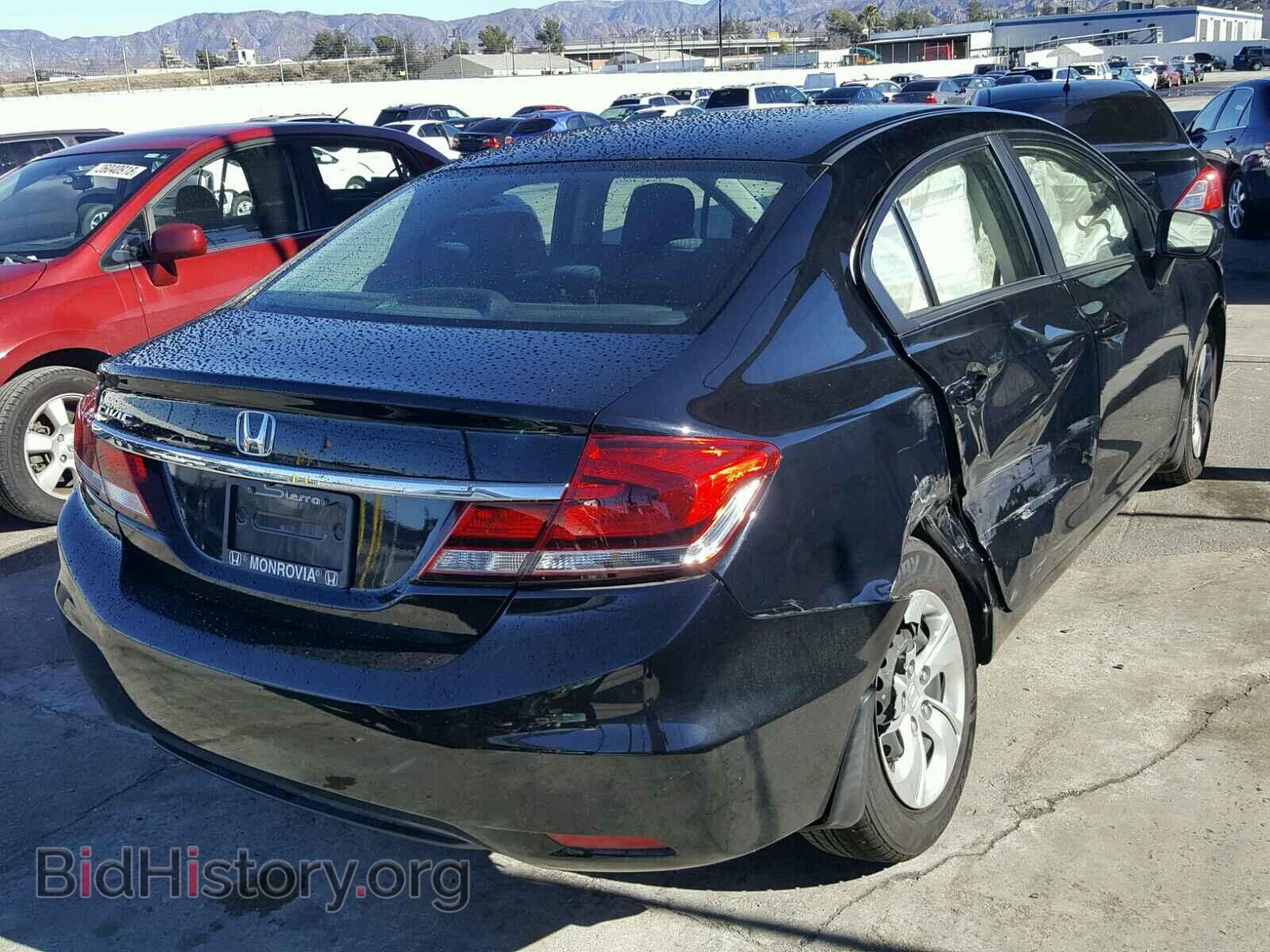2014 HONDA CIVIC - VIN: 19XFB2F5XEE265607 - Фото 4