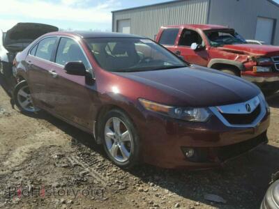 2010 Acura TSX, бордовый — VIN JH4CU2F63AC006155, Copart