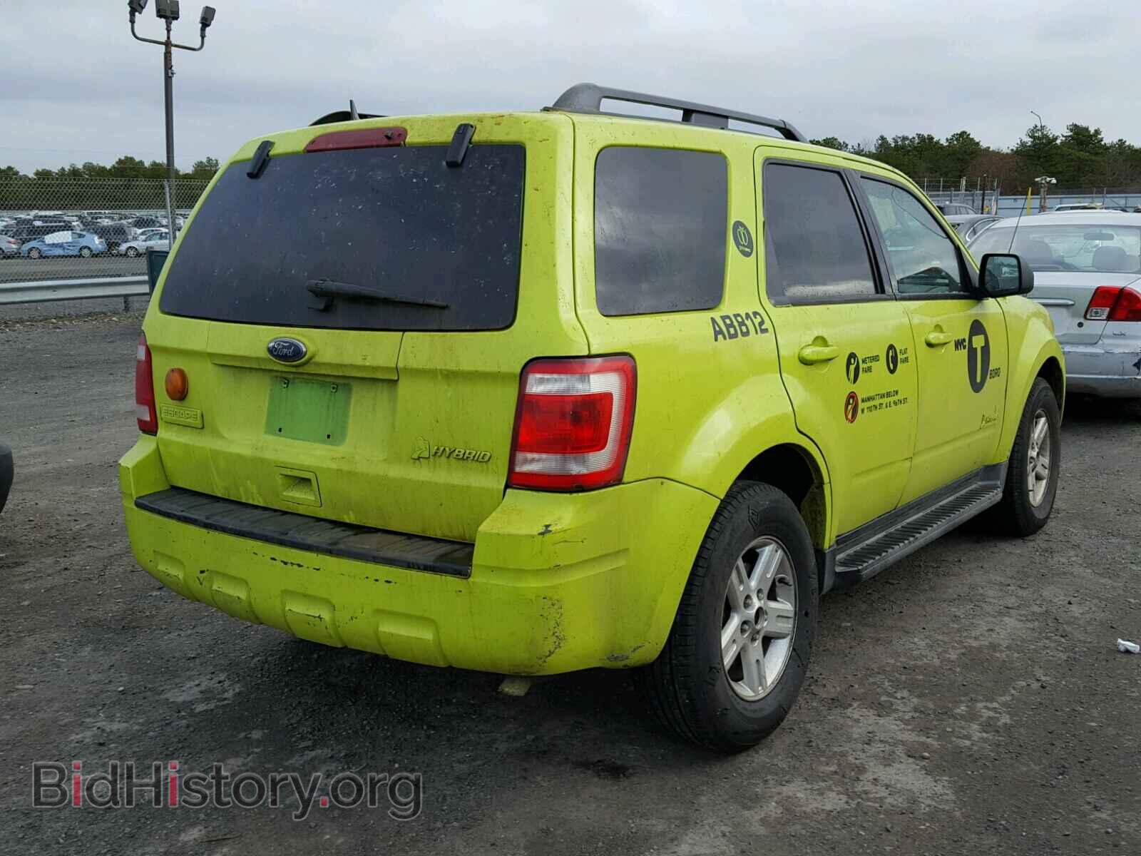 2011 FORD ESCAPE - VIN: 1FMCU4K35BKA15564 - Фото 4