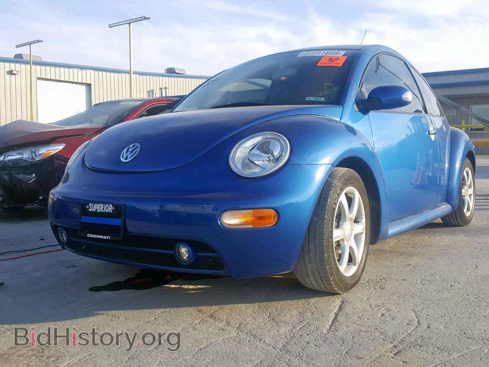 2005 VOLKSWAGEN BEETLE - VIN: 3VWCD31C75M407374 - Фото 2
